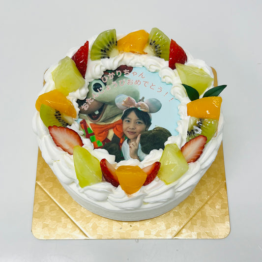 フォトケーキ(写真をプリント）